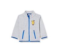 Playshoes Unisex Kinder Fleece-Jacke Outdoor-Oberteil, grau/melange Die Maus, 116