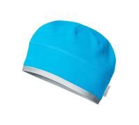 Playshoes Unisex Kinder Fleece-Mütze Wintermütze, aquablau Helmgeeignet, 51cm