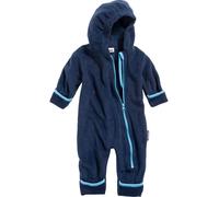 Playshoes Fleece-Overall Unisex Kinder Jumpsuit, marine, 74