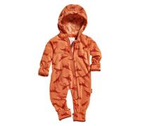 Playshoes Kinder Fleece-Overall Dinos Ocker-86