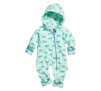 Playshoes Kinder Fleece-Overall Pferde Türkis-68