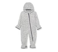 Playshoes Baby-Unisex Strickfleece-Overall Schneeanzug, Grau (Grau 33), 86