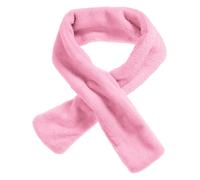 Fleece-Schal 85 cm Plüsch/Polyester rosa Einheitsgröße