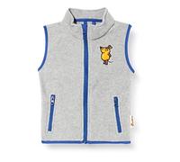 Playshoes Fleece Weste Unisex Kinder Outdoor-Oberteil, grau/melange Die Maus, 152