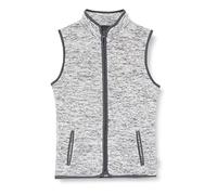 Playshoes Fleece Weste Unisex Kinder Outdoor-Oberteil, grau Strickfleece, 152
