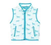 Playshoes Fleece Weste Unisex Kinder Outdoor-Oberteil, Pferde, 98