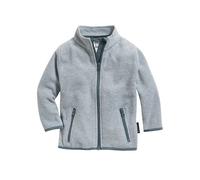 Playshoes Unisex Kinder Fleece-Jacke Outdoor-Oberteil, grau/melange, 92