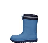 Playshoes gefütterte Kindergummistiefel blau mit Stulpe 26