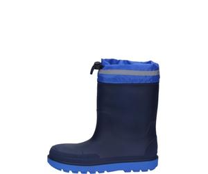 Playshoes gefütterte Kindergummistiefel dunkelblau mit Stulpe 27