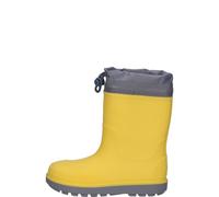 Playshoes gefütterte Kindergummistiefel gelb mit Stulpe 30
