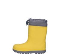 Playshoes gefütterte Kindergummistiefel gelb mit Stulpe 32