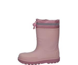 Playshoes gefütterte Kindergummistiefel rosa mit Stulpe 22