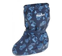 Playshoes gefütterte Regenfüßlinge BAUSTELLEN-Print für Kleinkinder S