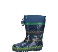 Playshoes gefütterter Kindergummistiefel NORWEGER blau 28