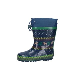 Playshoes gefütterter Kindergummistiefel NORWEGER blau 31