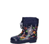 Playshoes gefütterter Kindergummistiefel WALDTIERE blau 22