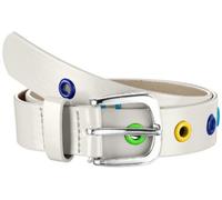 Playshoes Gürtel mit Bunten Nieten Apparel,Weiß,75