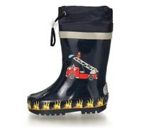 Playshoes - Gummistiefel Feuerwehr marine 28/29