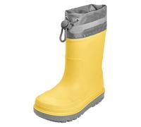 Playshoes Regenstiefel Unisex Kinder Gummistiefel, Gelb Stulpe, 33 EU
