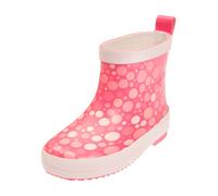 Playshoes Gummistiefel Halbschaft Tupfen Unisex Kinder Gummistiefel, Koralle Tupfen, 23 EU