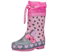 Playshoes - Kid's Gummistiefel Katze - Gummistiefel, Gr. 23, rosa (Rose)