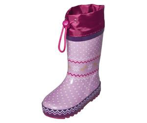 Playshoes Gummistiefel "Norweger" in Rosa - Größe 26 | Kinder Outdoor Sport Schuhe