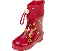 Playshoes Gummistiefel Waldtiere rot - Junge,Mädchen - Gr. 21