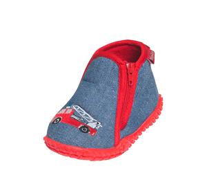 Playshoes Hausschuhe in Blau - Größe 24/25 | Baby Hausschuhe