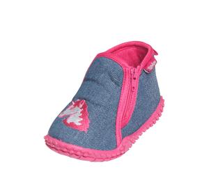 Playshoes Hausschuhe in Blau - Größe 24/25 | Baby Hausschuhe