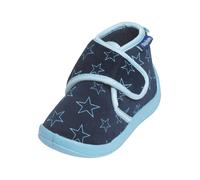 Playshoes Kinder Hausschuhe Unisex – Pastell/Sternchen Blau – Größe 28/29