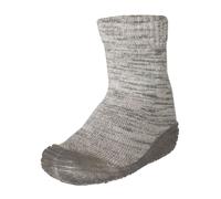 Playshoes Jungen Unisex Kinder Socke gestrickt Hohe Hausschuhe, Grau (Grau 33), 26/27 EU