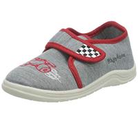 Playshoes Unisex Kinder Hausschuhe, Rennwagen, 20/21 EU