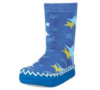 Playshoes Hüttenschuhe STERNE in blau, Gr. 19-22, maedchen,junge