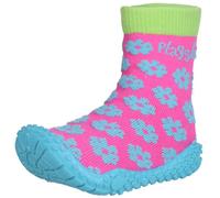 Playshoes Aqua Socken Blume pink - Mädchen - Gr. 22/23