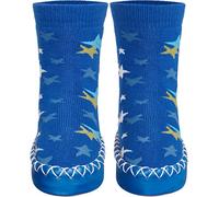 Playshoes Hüttenschuh-Kniestrümpfe Kinder (Jungen/Unisex) blau Sterne 17/18 EU