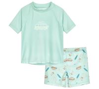 Playshoes Jungen Zweiteiler Schwimmshirt-Set, Surf-Bus, 86-92