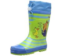Playshoes regenstiefel Friends 4 Ever blau/grün