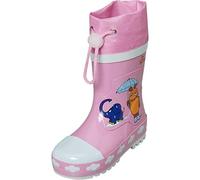 Playshoes Gummistiefel Maus & Elefant rosa - Mädchen - Gr. 24/25