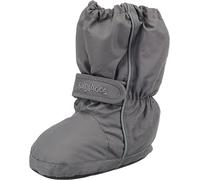 Playshoes Kinder Thermo-Bootie, warm gefütterte Krabbel-Schuhe für Jungen und Mädchen, mit Playshoes-Motiv gestickt