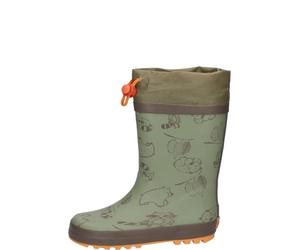 Playshoes Kindergummistiefel BÄR grün mit Stulpe 26