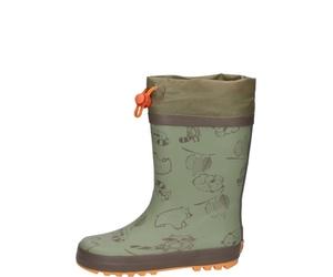 Playshoes Kindergummistiefel BÄR grün mit Stulpe 31