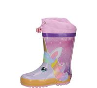Playshoes Kindergummistiefel EINHORN pink 33
