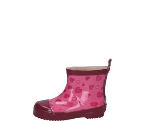 Playshoes kurzer Kindergummistiefel HERZCHEN pink 23