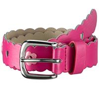 Playshoes Mädchen Gürtel Stylischer Kindergürtel mit Blumen in pink, Gr. 75 cm, Rosa (original 900)