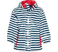 Playshoes Regenmantel Maritim marine/weiß Jungen 408540-171, Farbe Playshoes:marine/weiß, Größe Playshoes:128