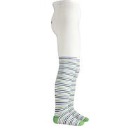 Playshoes Mädchen Strumpfhose Ringel Schildkröte, Gr. 110 (Herstellergröße: 110/116), Grün (grün 29)