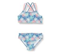 Playshoes Mädchen UV-Schutz Bikini Badeanzug Schwimmanzug Badebekleidung, Palmen, 98/104