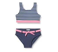 Playshoes Kinder UV-Schutz Bikini Ringel Marine-146/152