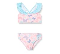Playshoes Mädchen Uv-schutz Bikini Badeanzug Schwimmanzug Badebekleidung, Schmetterlinge, 122-128 EU