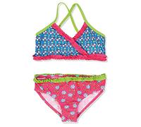Playshoes Mädchen Zweiteiler Bikini Blumen, UV-Schutz nach Standard 801 und Oeko-Tex Standard 100, Gr. 86 (Herstellergröße: 86/92), Mehrfarbig (original 900)